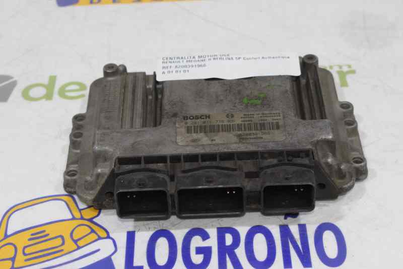 RENAULT Megane 2 generation (2002-2012) Engine Control Unit ECU 8200391966,8200386508,2222DL 19560758