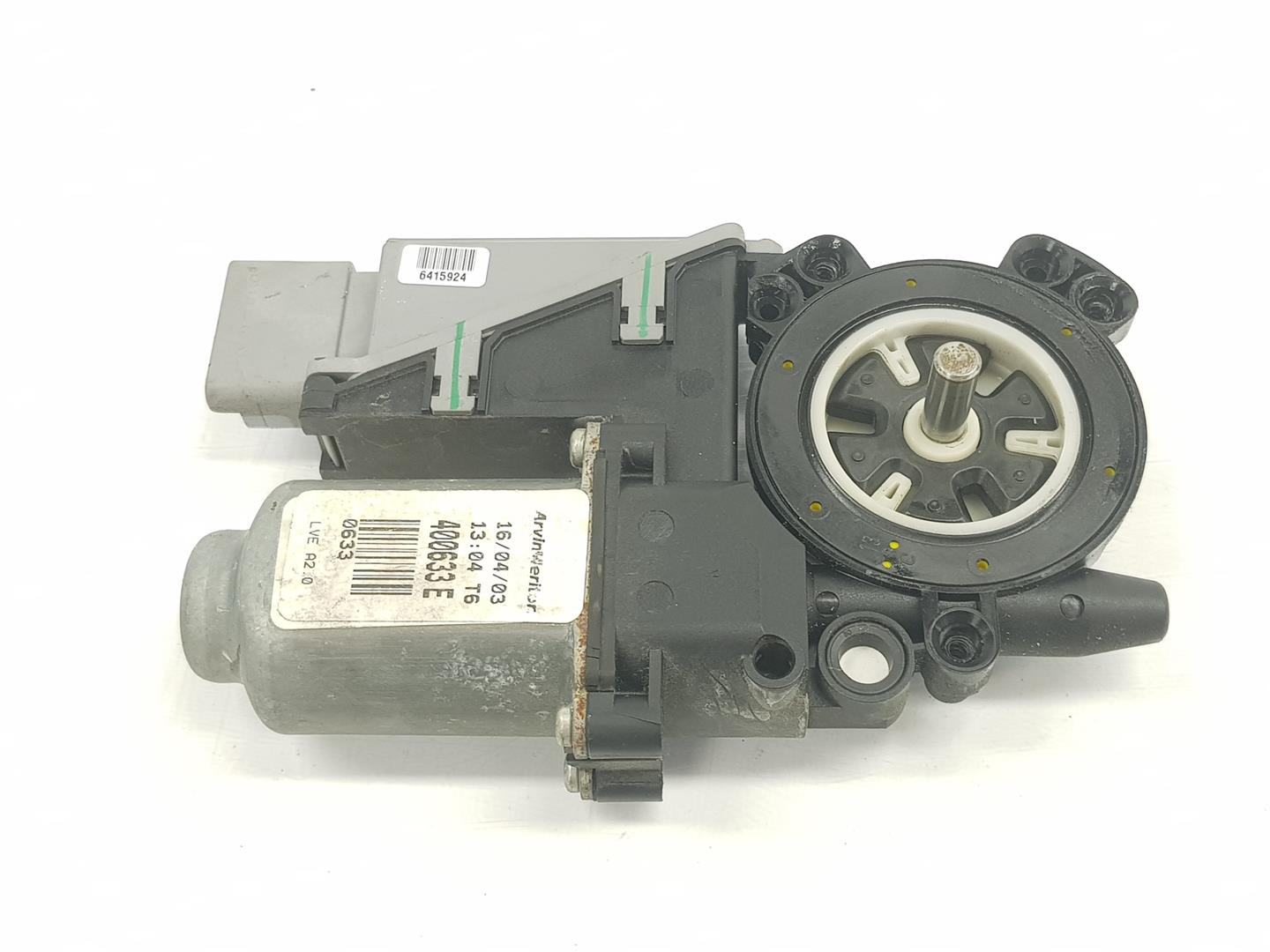 PEUGEOT 307 1 generation (2001-2008) Rear Right Door Window Control Motor 9224A4, 9224A4 20977436