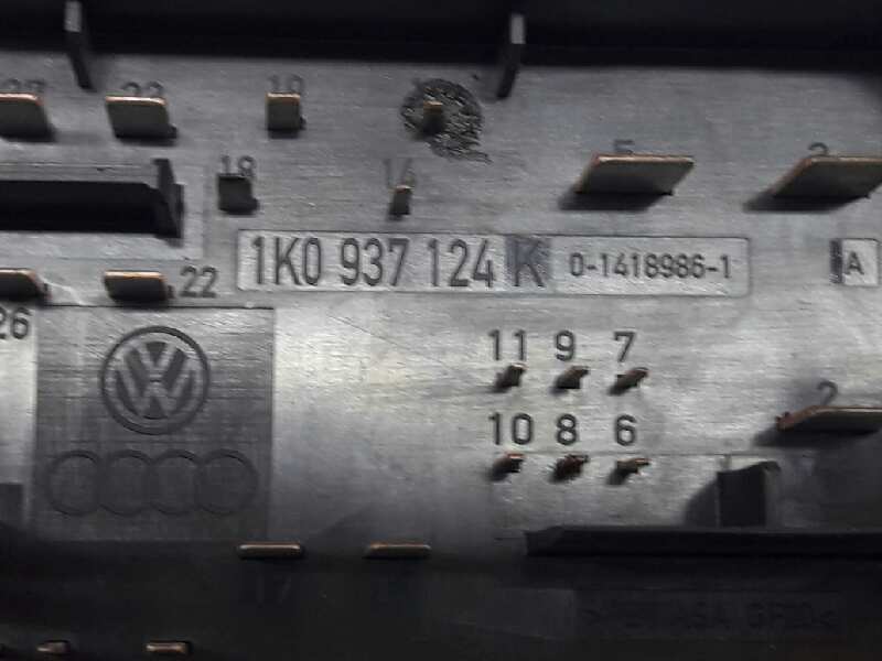 VOLKSWAGEN Golf 5 generation (2003-2009) Fuse Box 1K0937124K,1K0937124K 19570191