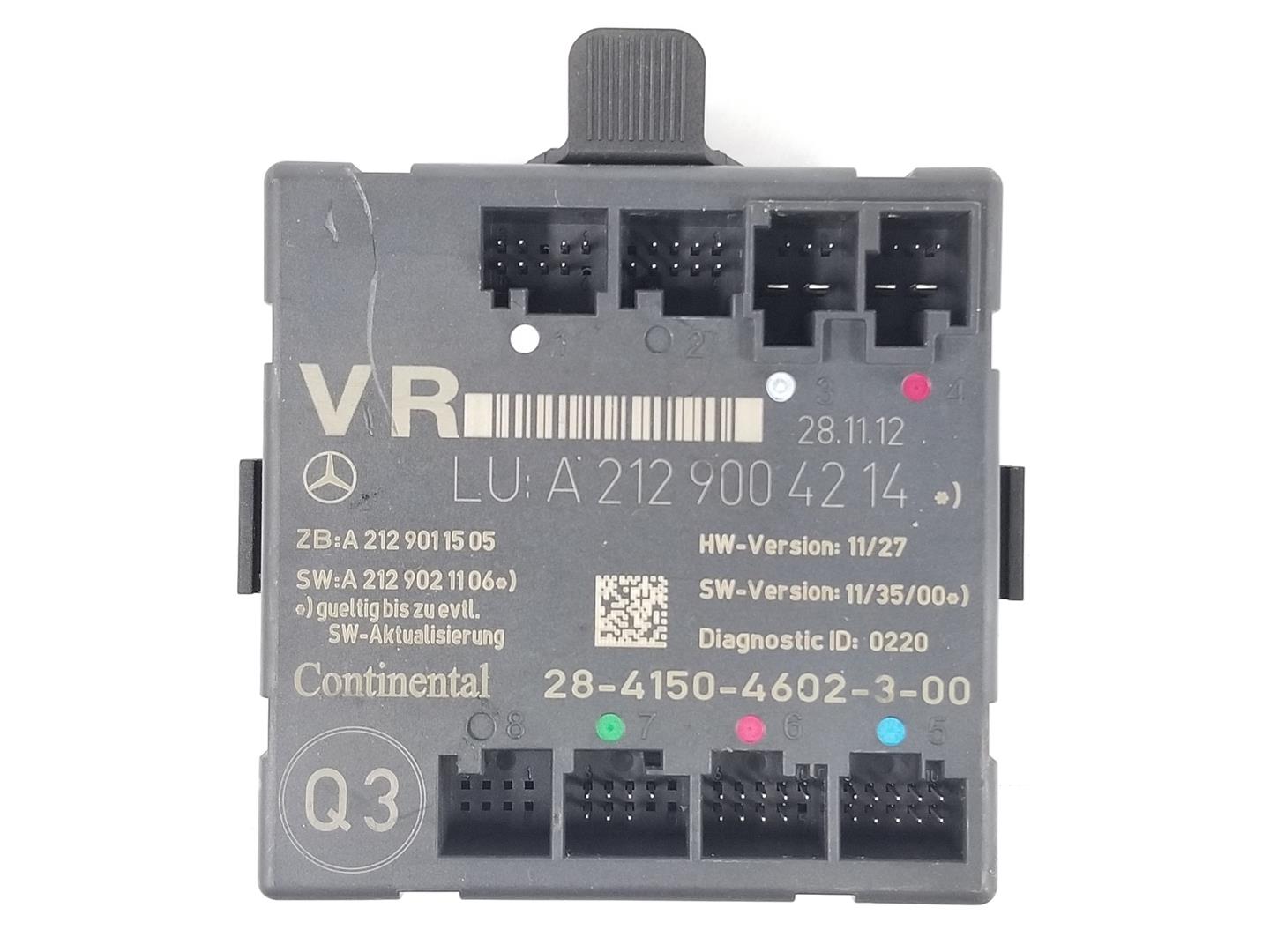 MERCEDES-BENZ C-Class W204/S204/C204 (2004-2015) Other Control Units A2129004214, 2129004214, DELANTERODER 19791964