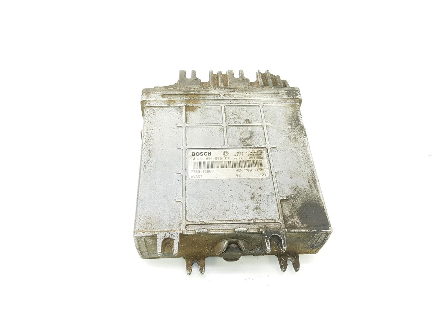 RENAULT Megane 2 generation (2002-2012) Engine Control Unit ECU 7700113863, 7700111552, 2222DL 19810957