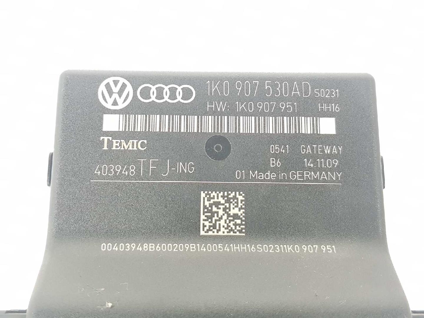 VOLKSWAGEN Scirocco 3 generation (2008-2020) Gateway Control Unit 1K0907530AD, 403948TFJ-ING, GATEWAY 19759655