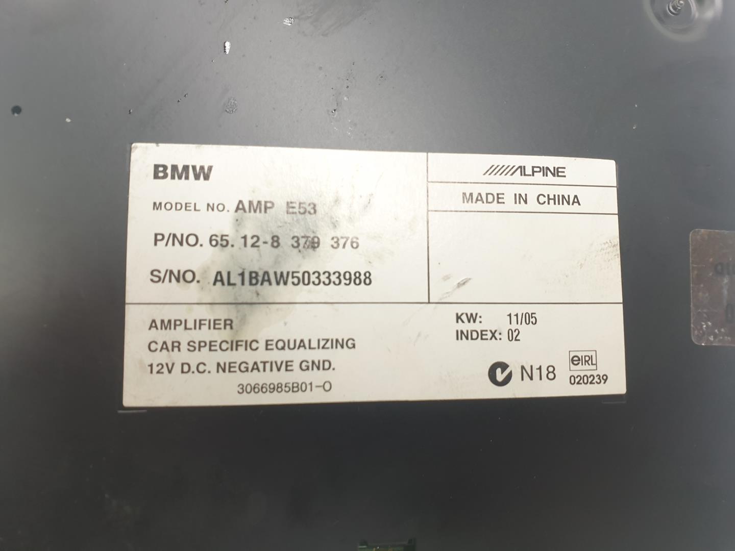 BMW X5 E53 (1999-2006) Kiti valdymo blokai 8379376, 65128379376 23752456