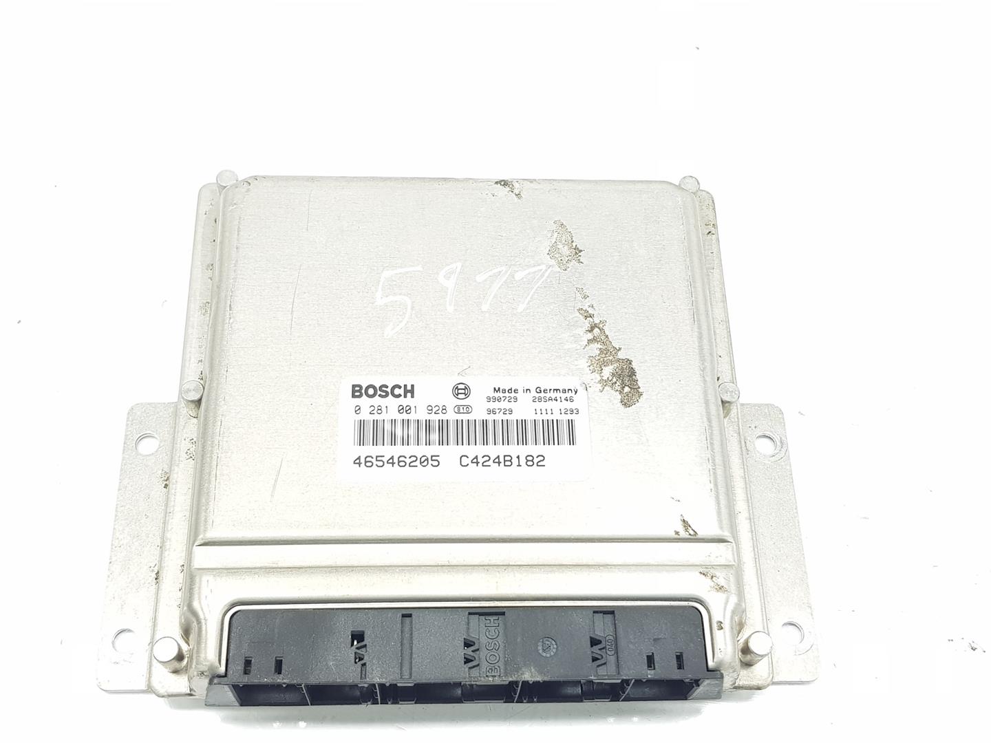 FIAT Bravo 1 generation (1995-2001) Блок керування двигуном ECU 4B0907401K,4B0907401K 19881500