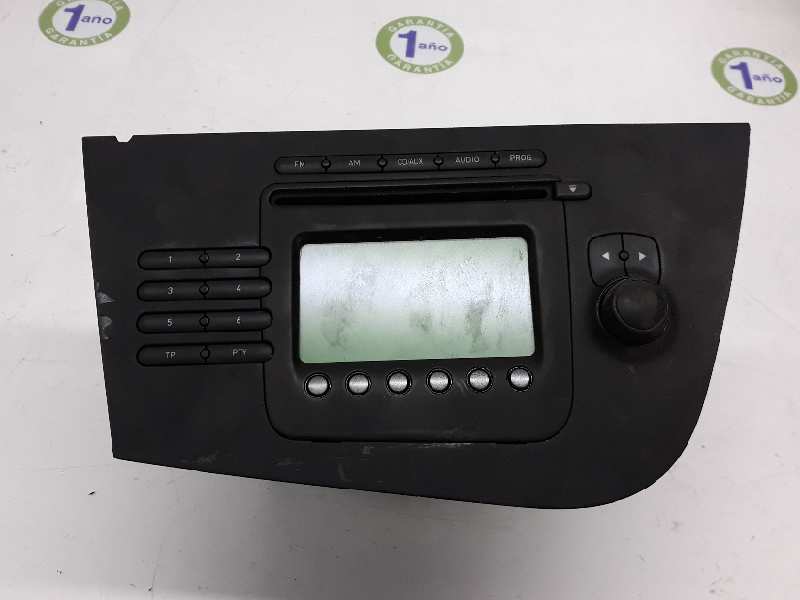 SEAT Leon 2 generation (2005-2012) Music Player Without GPS 1P1035186B, 7646546366 19662234
