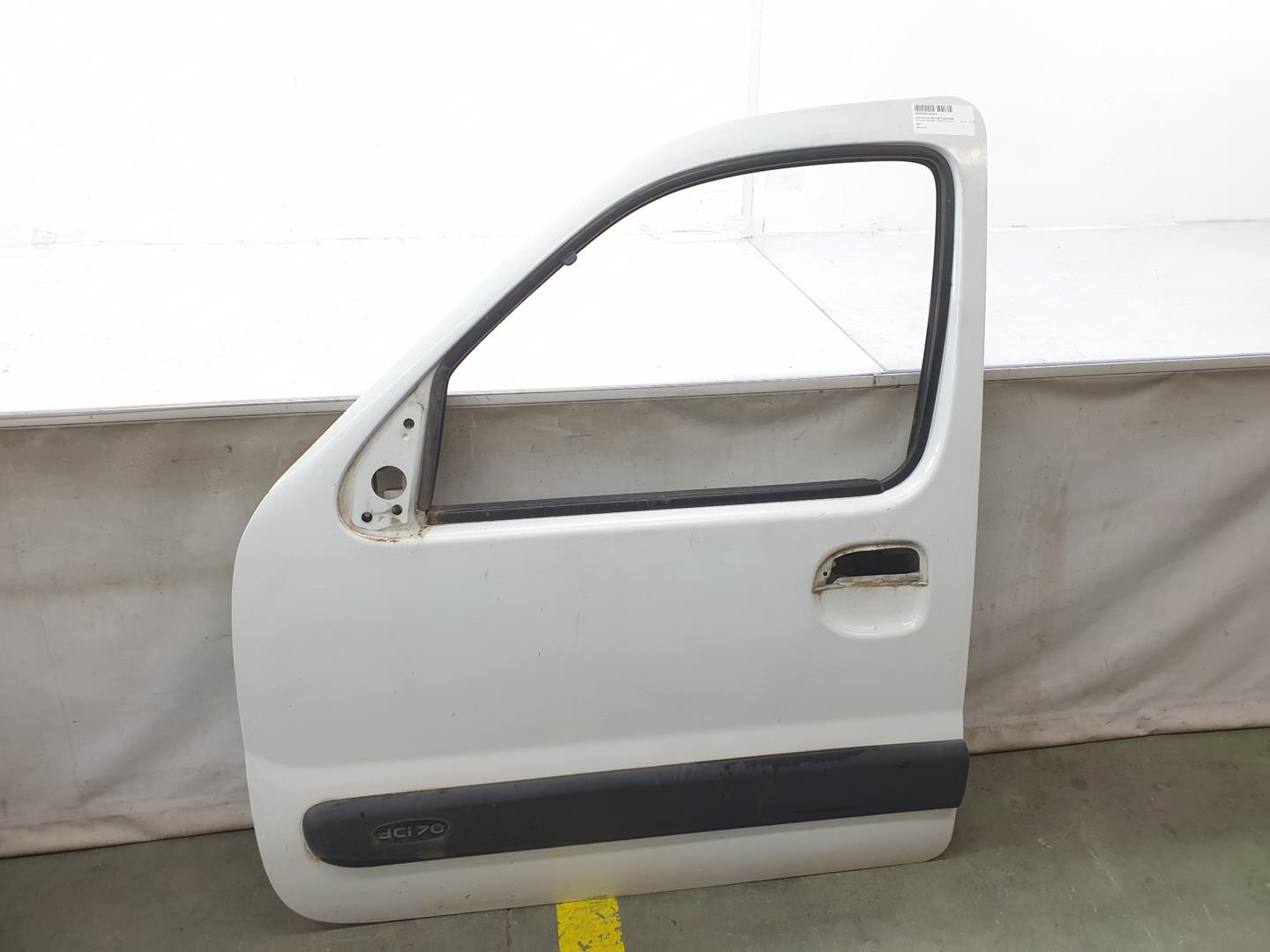 RENAULT Kangoo 1 generation (1998-2009) Priekšējās kreisās durvis 7751471745, 7751471745, COLORBLANCO 19813383