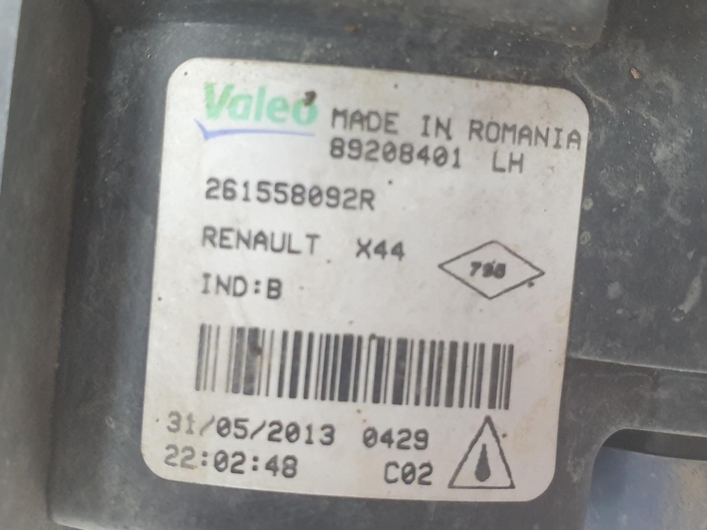 RENAULT Multipla 1 generation (1999-2010) Venstre tåkelys foran 261558092R, 261558092R 19642653