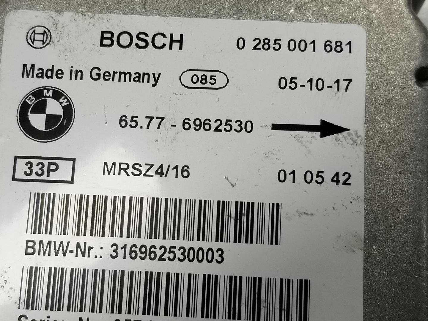 ROLLS-ROYCE 3 Series E46 (1997-2006) Unitate de control SRS 65776962530,6962530 19853751