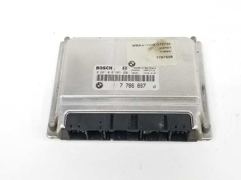 BMW 3 Series E46 (1997-2006) Engine Control Unit ECU 13617786887,0281010205 19738482