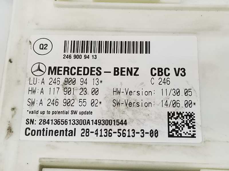 MERCEDES-BENZ GLA-Class X156 (2013-2020) Autres unités de contrôle A2469009413, A2469009413, 2841365613300 19749496