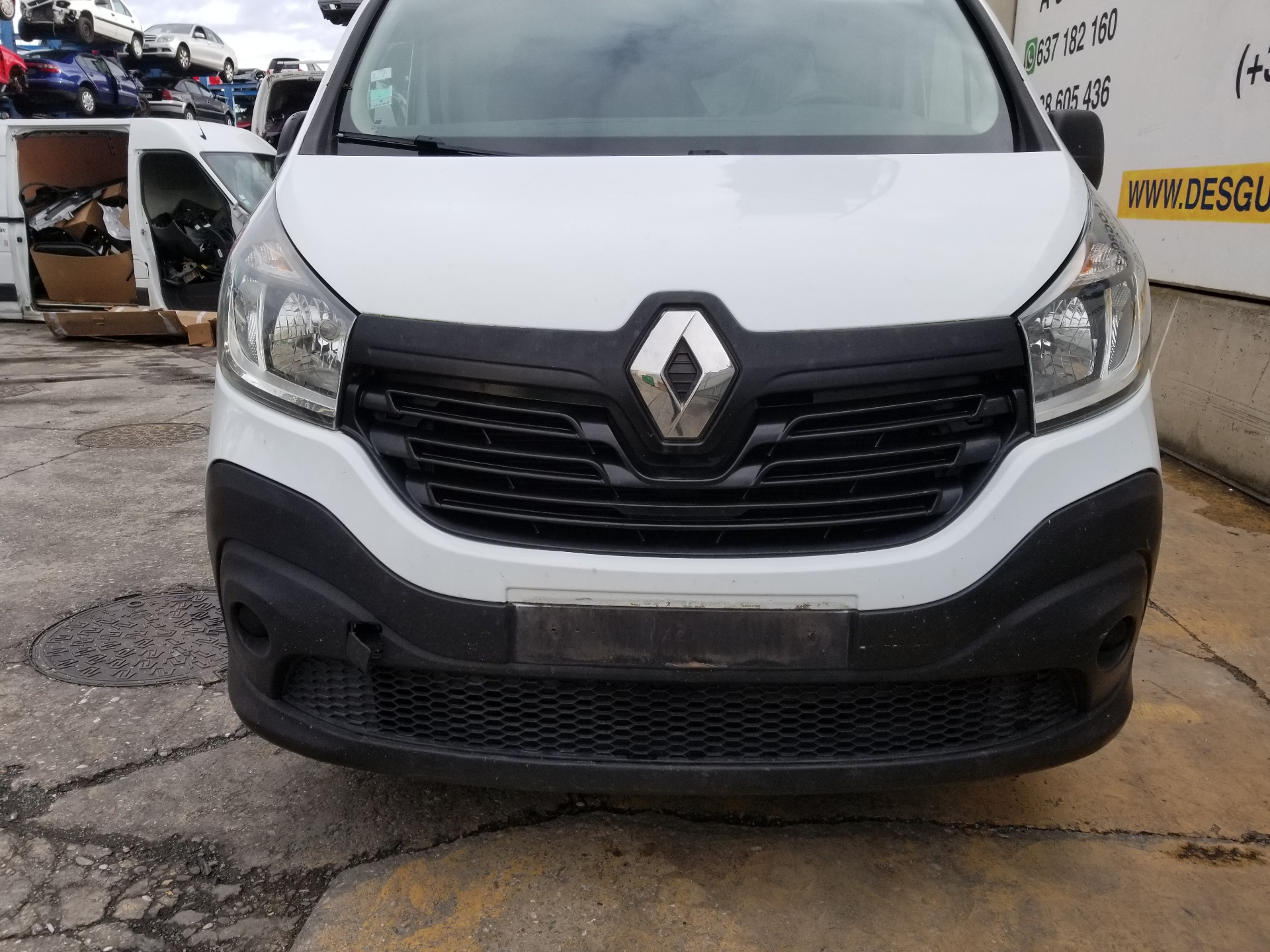 RENAULT Trafic 2 generation (2001-2015) Стеклоподъемник передней правой двери 807207538R,807207538R 24222297