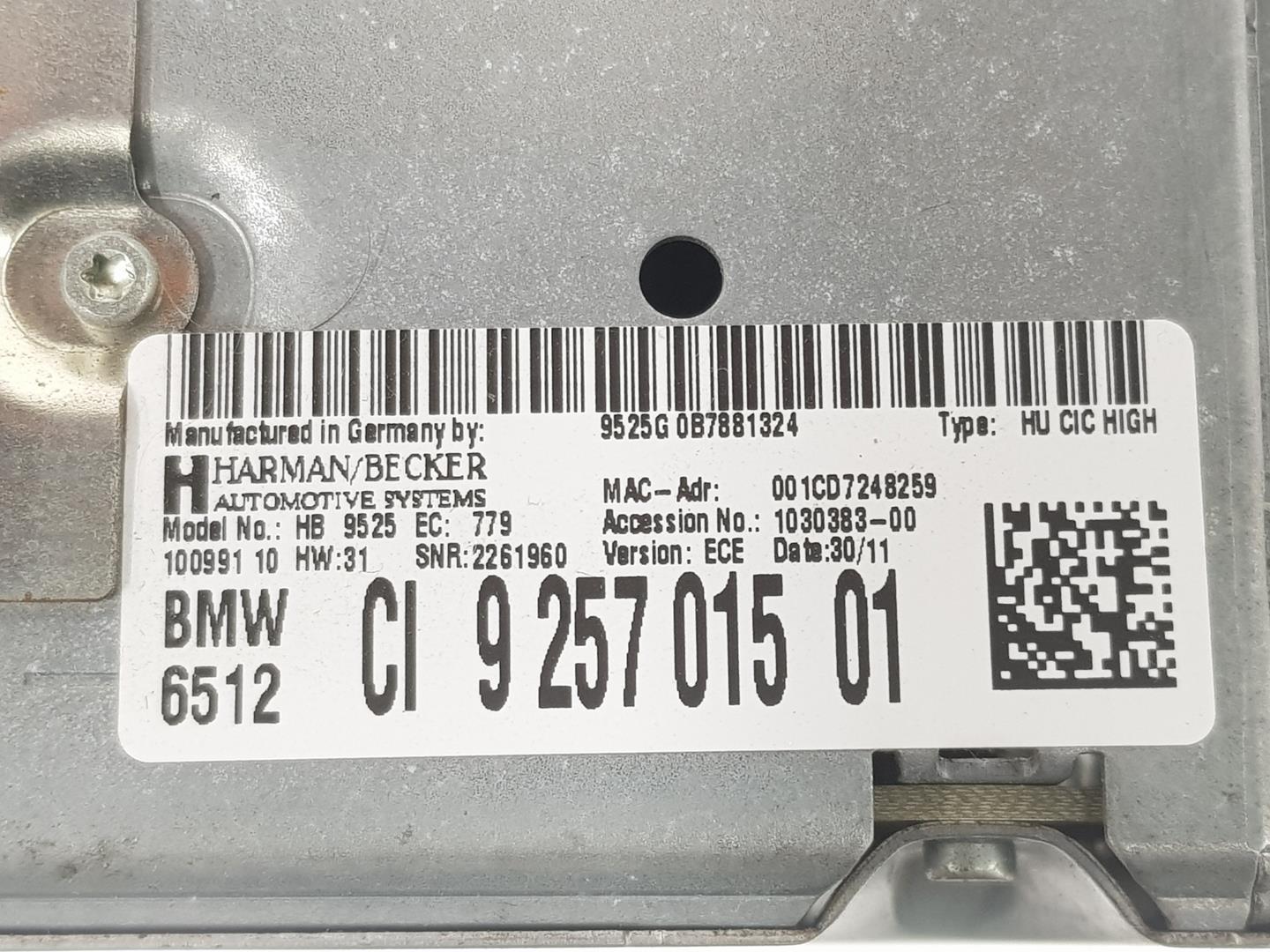 BMW 5 Series Gran Turismo F07 (2010-2017) Muzikos grotuvas su navigacija 65129257015, 65129257015 24241712