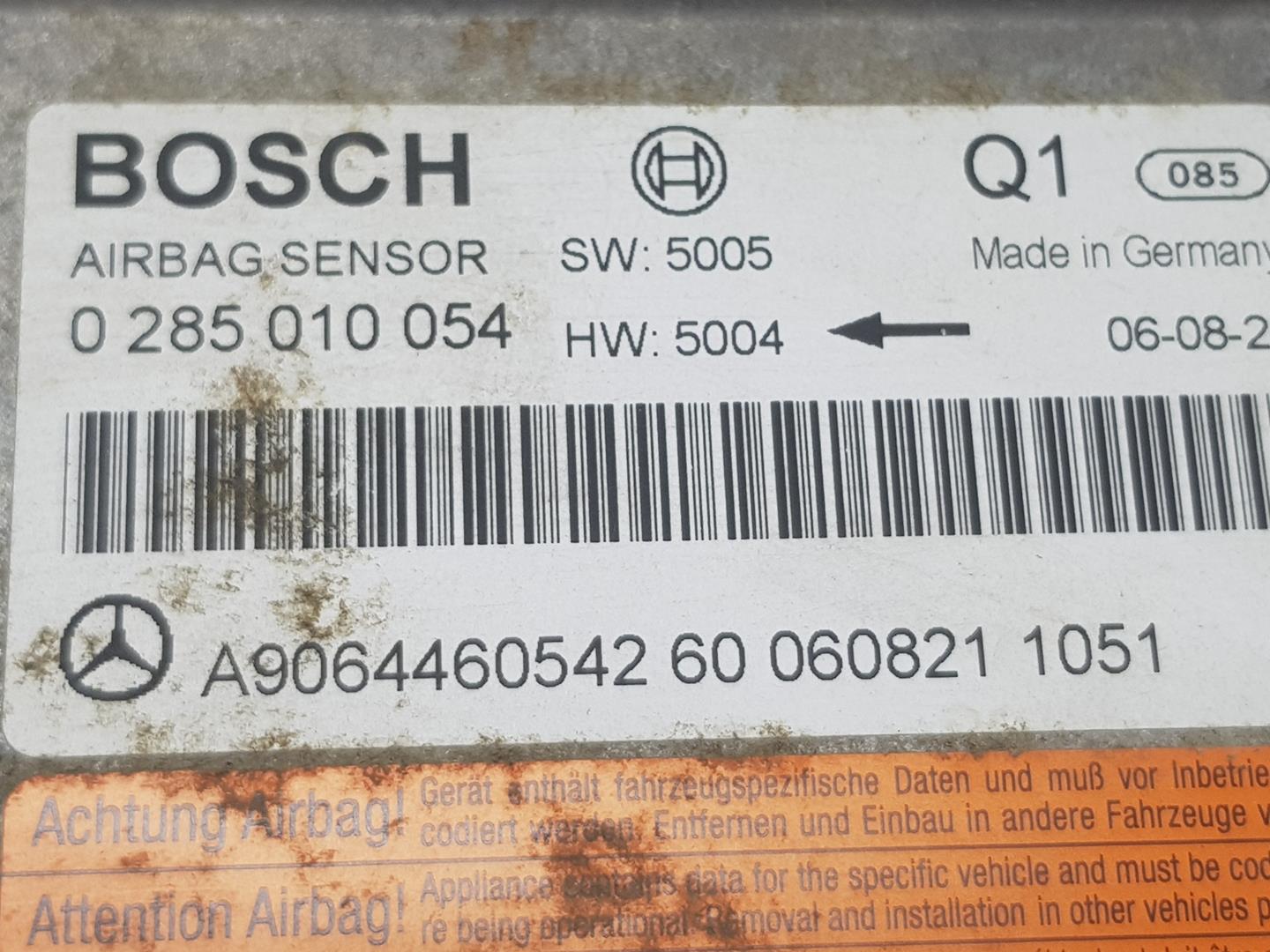 MERCEDES-BENZ Sprinter 2 generation (906) (2006-2018) Блок SRS A9064460542,A9064460542 24179092