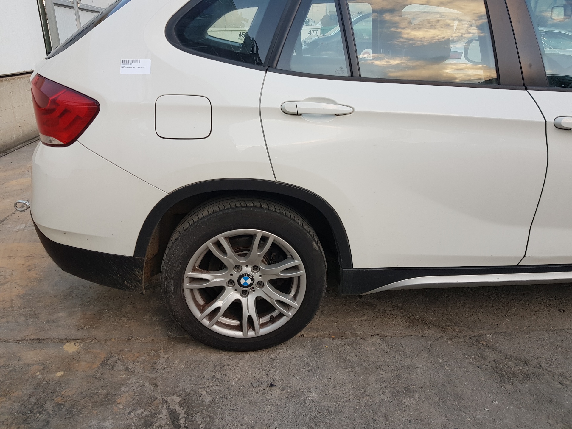 BMW X1 E84 (2009-2015) Priekšējā kreisā augšējā vadības svira/ričags 6082T6,31122405859 23894735