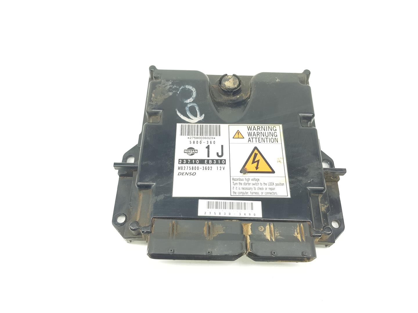 NISSAN NP300 1 generation (2008-2015) Engine Control Unit ECU 23710EB310, 23710EB310 23061320