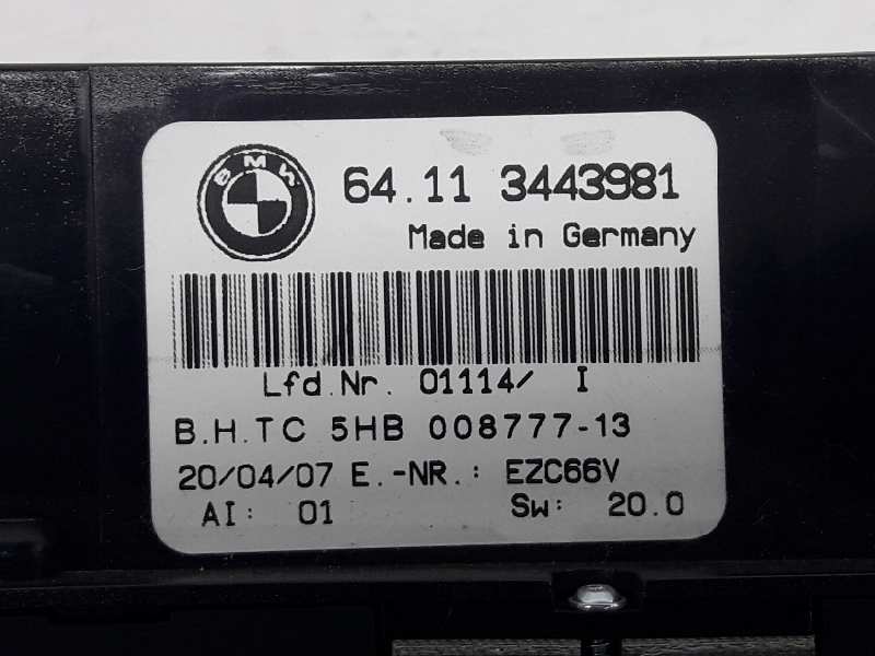 BMW X3 E83 (2003-2010) Klimakontrollenhet 64113443981, 64113443981 19652208