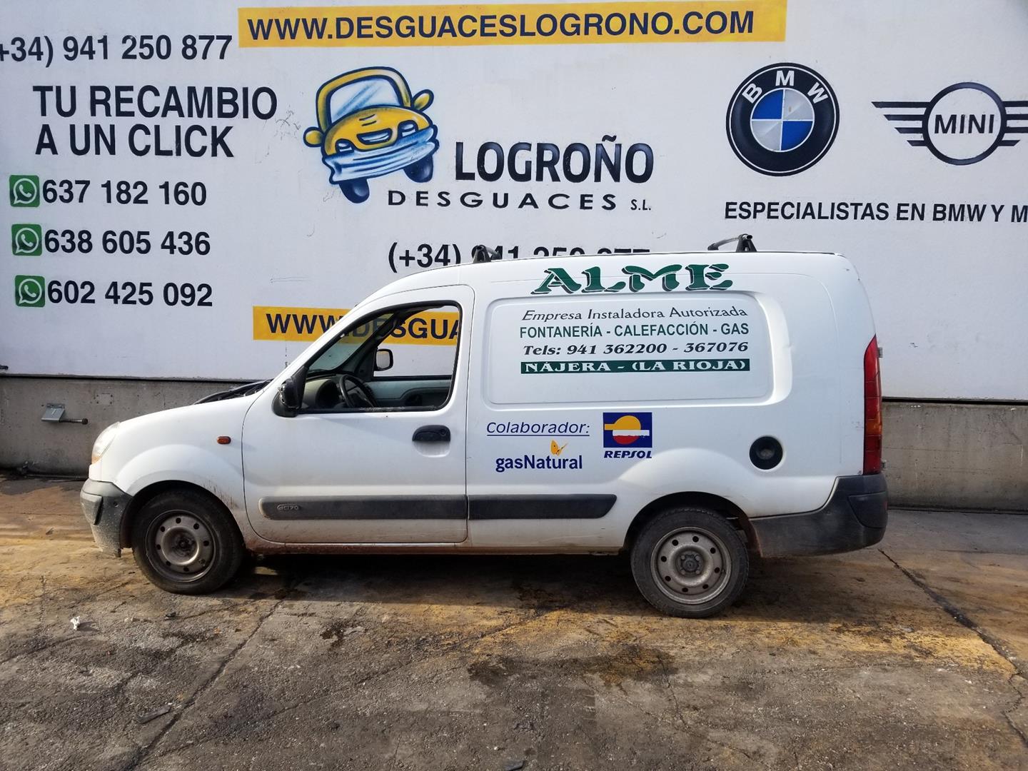 RENAULT Kangoo 1 generation (1998-2009) Priekšējo labo durvju logu pacēlājs 8200188551, 8200188551, CONMOTOR 19918515