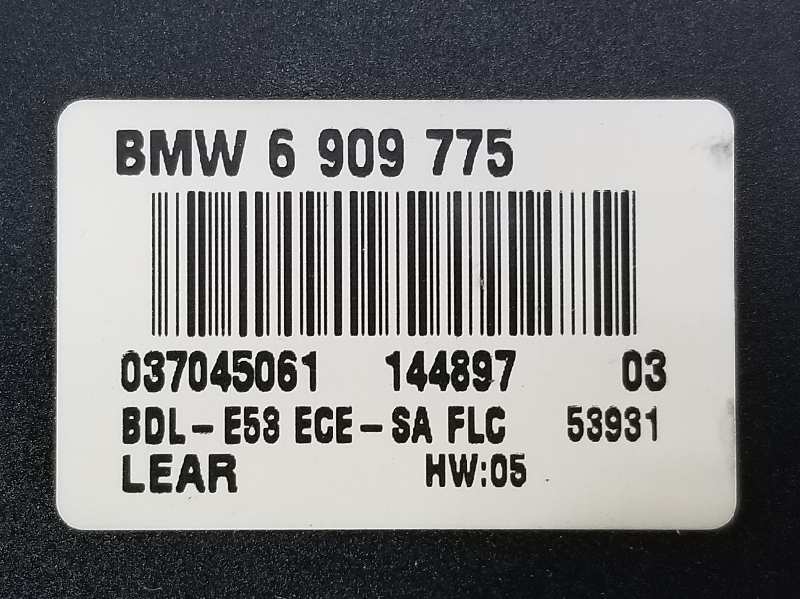 BMW X5 E53 (1999-2006) Headlight Switch Control Unit 61316909775, 61316909775, 6909775 19891402
