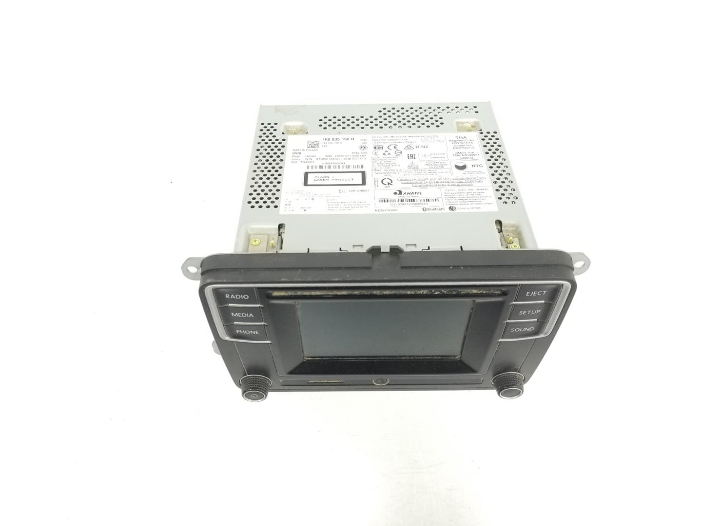 VOLKSWAGEN Caddy 4 generation (2015-2020) Musikkspiller uten GPS 1K8035150H, 1K8035150H 19922754