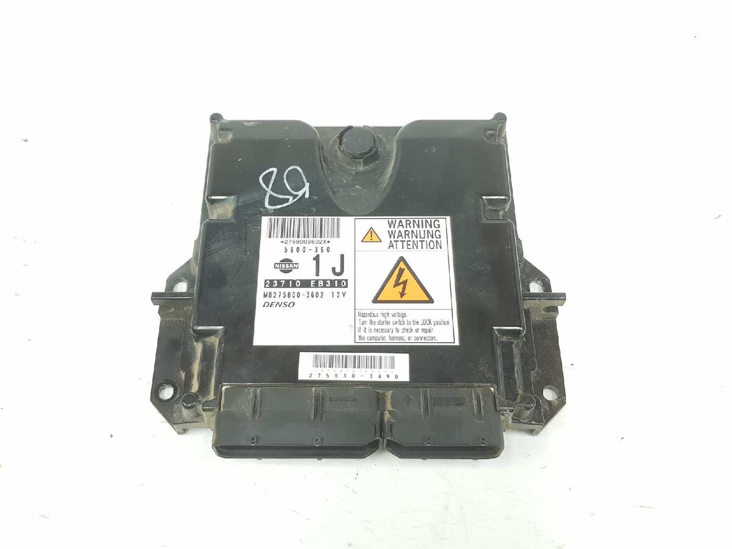 NISSAN NP300 1 generation (2008-2015) Engine Control Unit ECU 23710EB310, 23710EB310 19890982