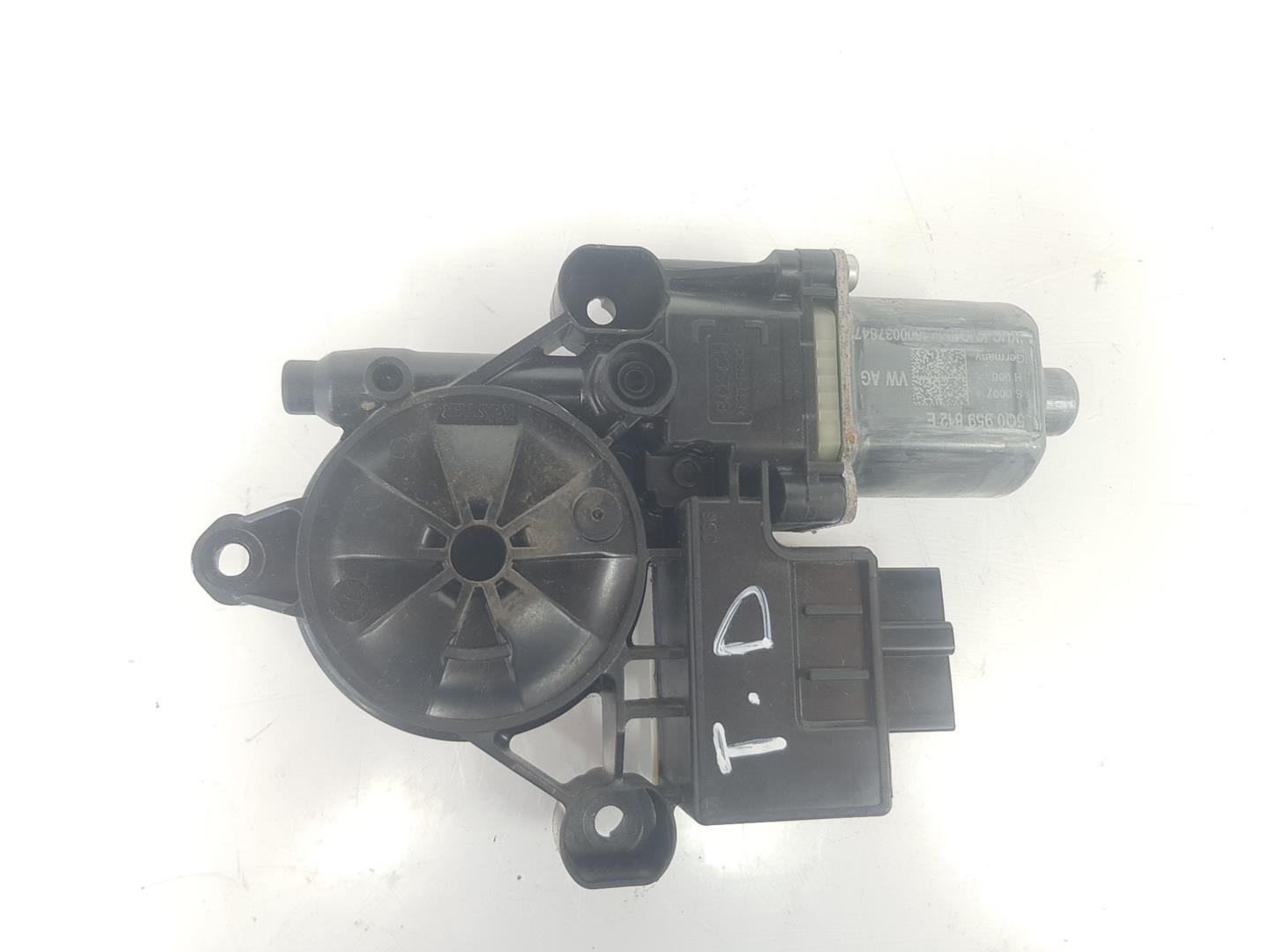 VOLKSWAGEN Tiguan 1 generation (2007-2017) Aizmugurējo labo durvju loga vadības motorīts 5Q0959812E,5Q0959812E 20145088