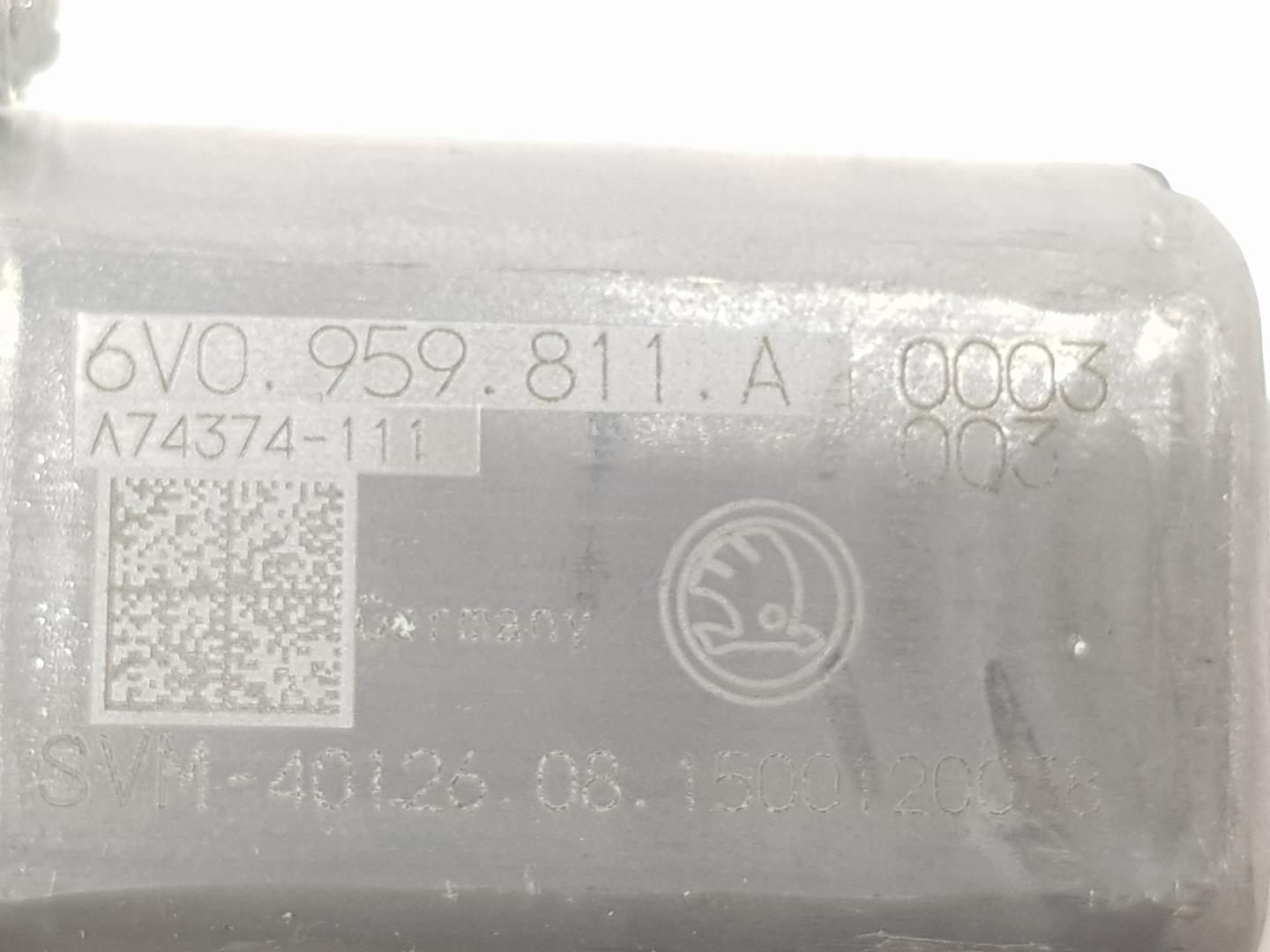SKODA Fabia 3 generation (2014-2021) Моторчик стеклоподъемника задней левой двери 6V0959811A, 6V0959811A, 1141CB2222DL 24174501