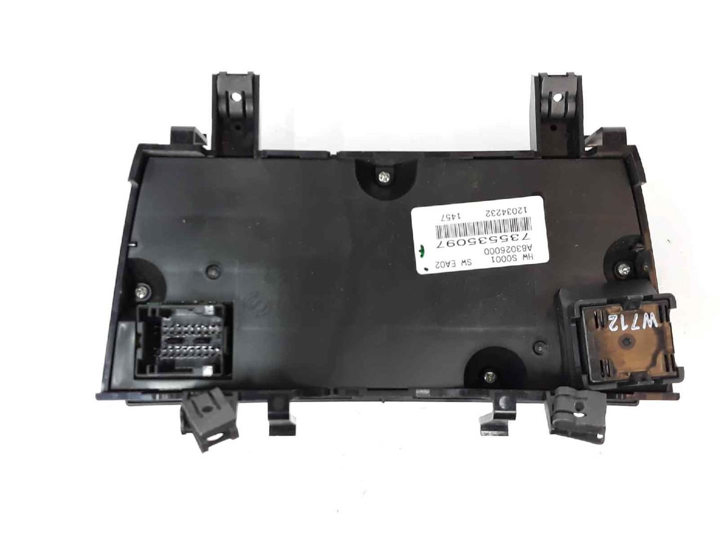 FIAT Ducato 3 generation (2006-2024) Climate  Control Unit 735535097,A83026000,735535097 19681514