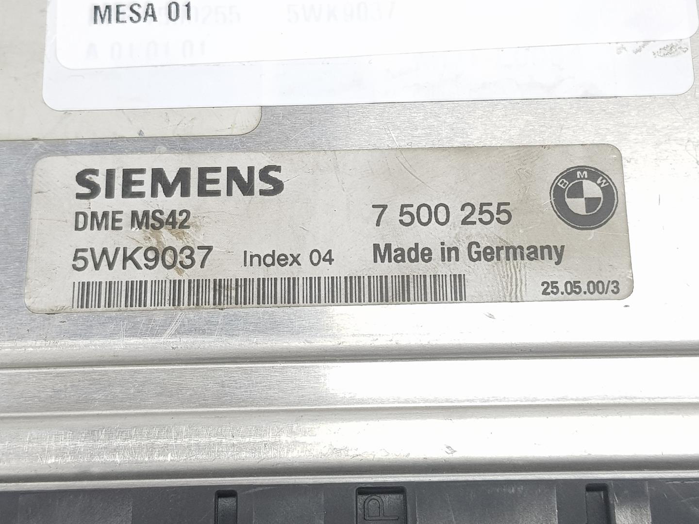 BMW Z3 E36/7 - E36/8 (1995-2002) Variklio kompiuteris 12147500255, 7500255 21675838