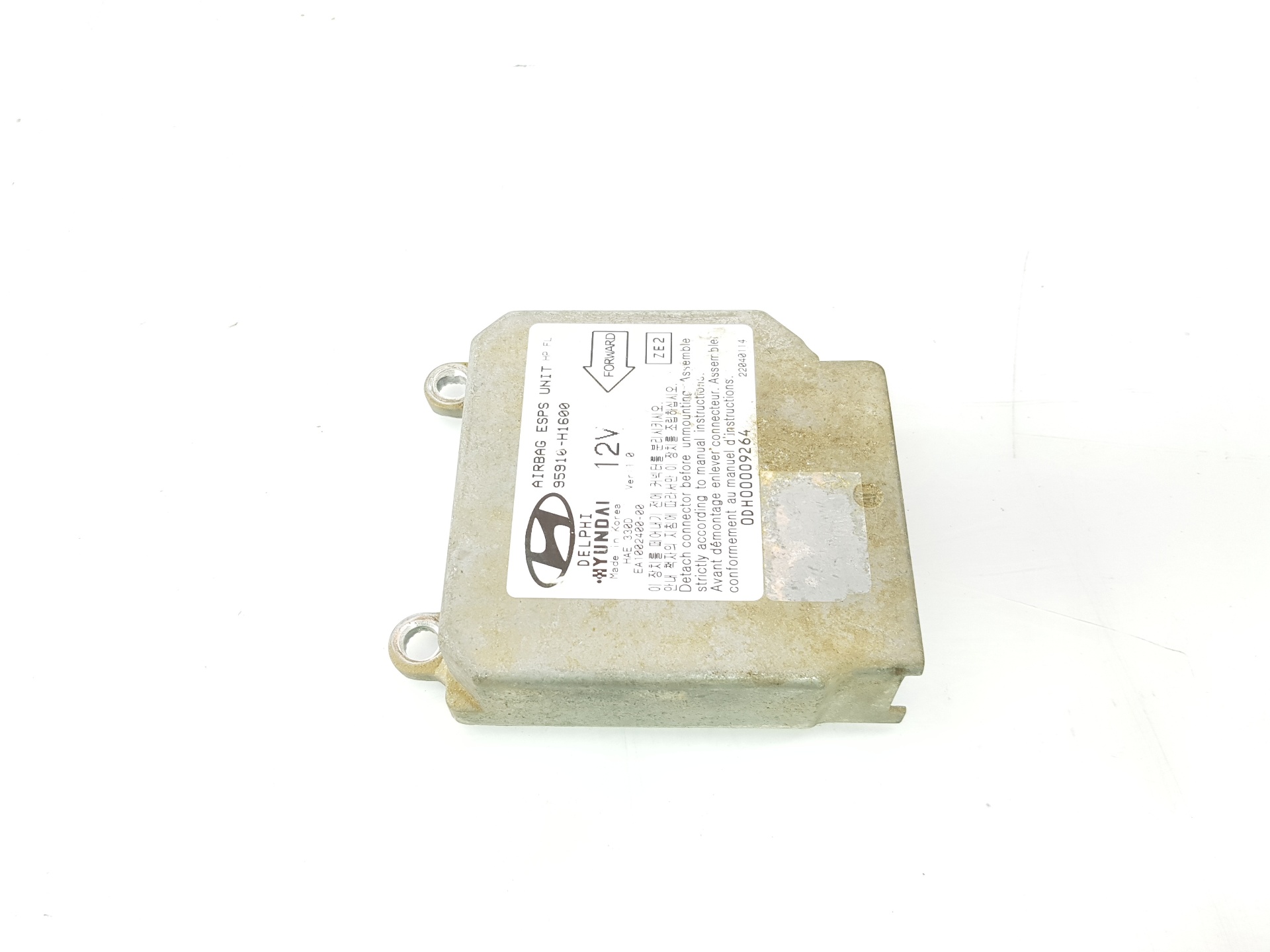 Centralita airbag J3 95910H1600 de Hyundai Terracan 2001-2007 150 CV con 169920 km - pieza usada