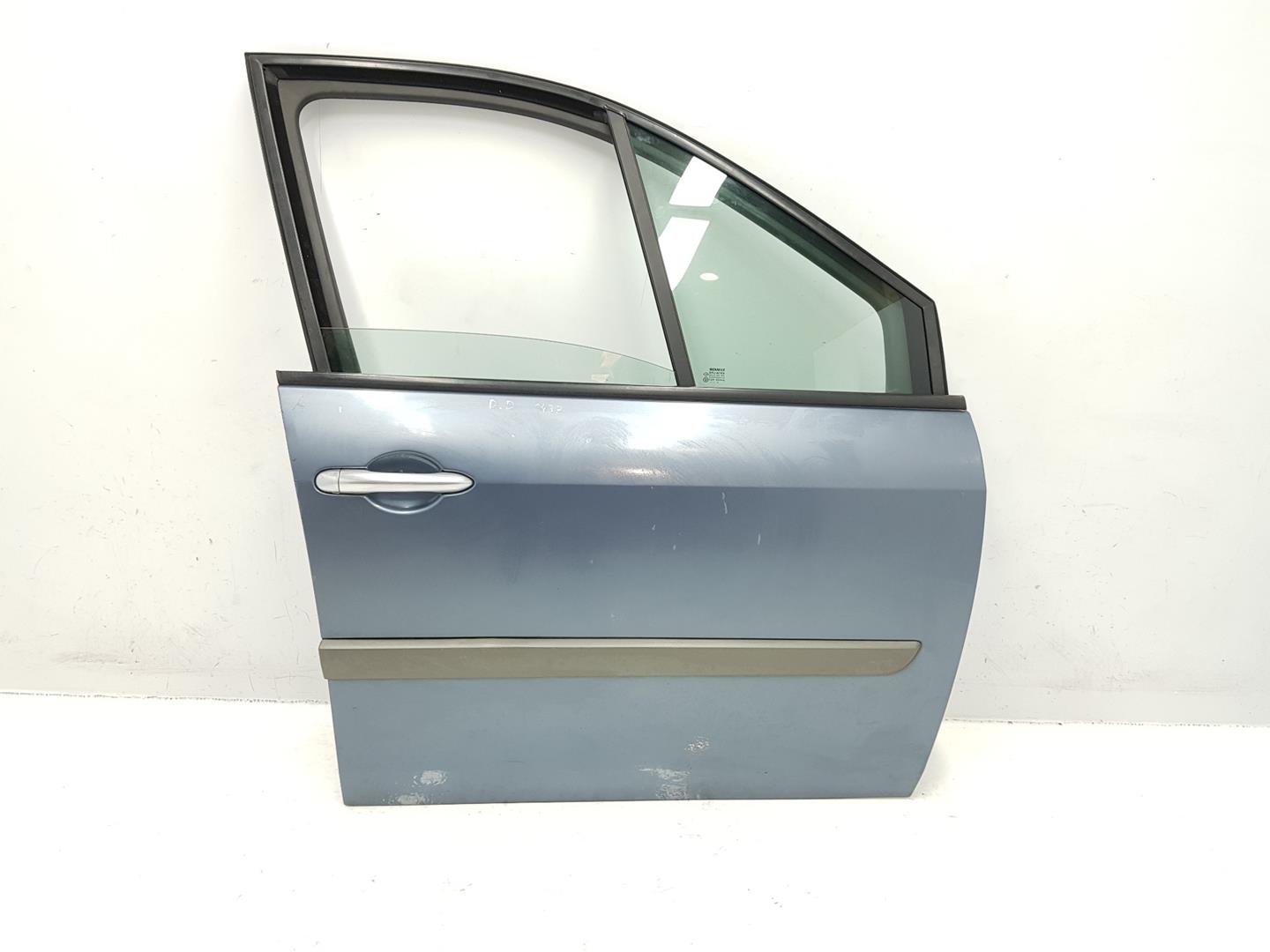 RENAULT Scenic 2 generation (2003-2010) Front Right Door 7751477220, COLORGRISOSCUROTEJ47 21574082