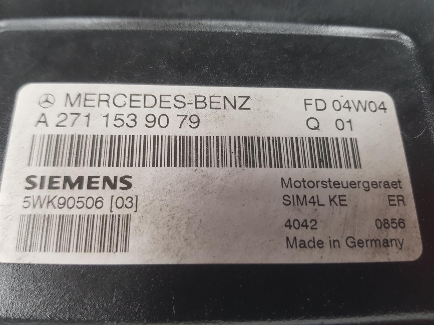 MERCEDES-BENZ C-Class W203/S203/CL203 (2000-2008) Блок управления двигателем A2711539079, A2711539079 24473477