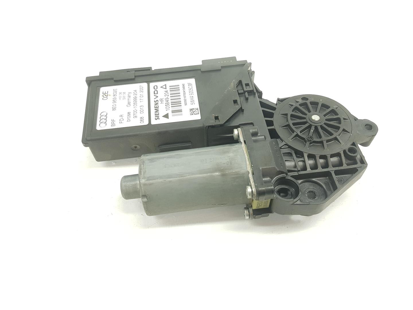 AUDI A4 B7/8E (2004-2008) Rear Right Door Window Control Motor 8E0959802E, 8E0959802E 24194703