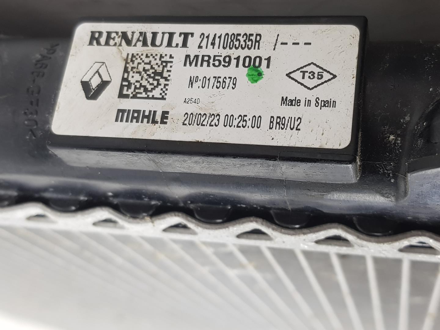 RENAULT Master 3 generation (2010-2023) Aušinimo radiatorius 214106091R, 214106091R 24234064