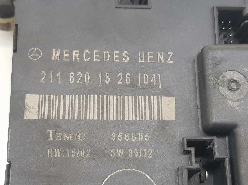 MERCEDES-BENZ E-Class W211/S211 (2002-2009) Другие блоки управления A2118201526, 2118201526, TRASEROIZQUIERDO 19741706