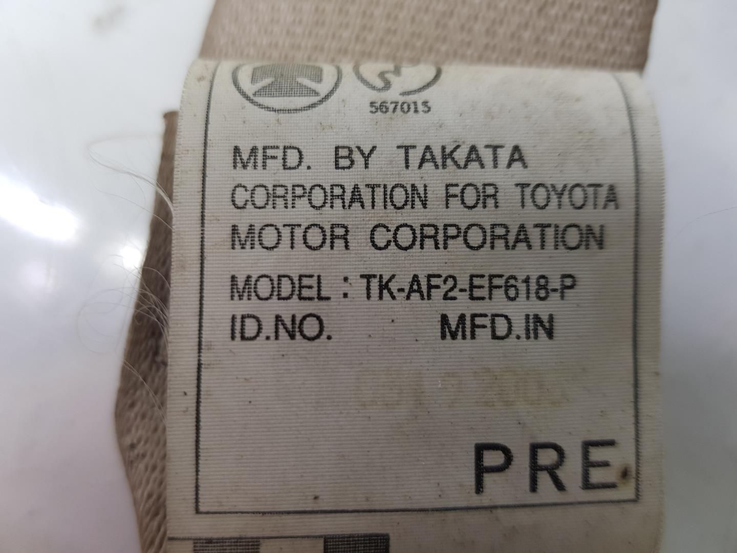 TOYOTA Land Cruiser 70 Series (1984-2024) Oikean etuistuimen solki 7321060540A0, 7321060540 19898517