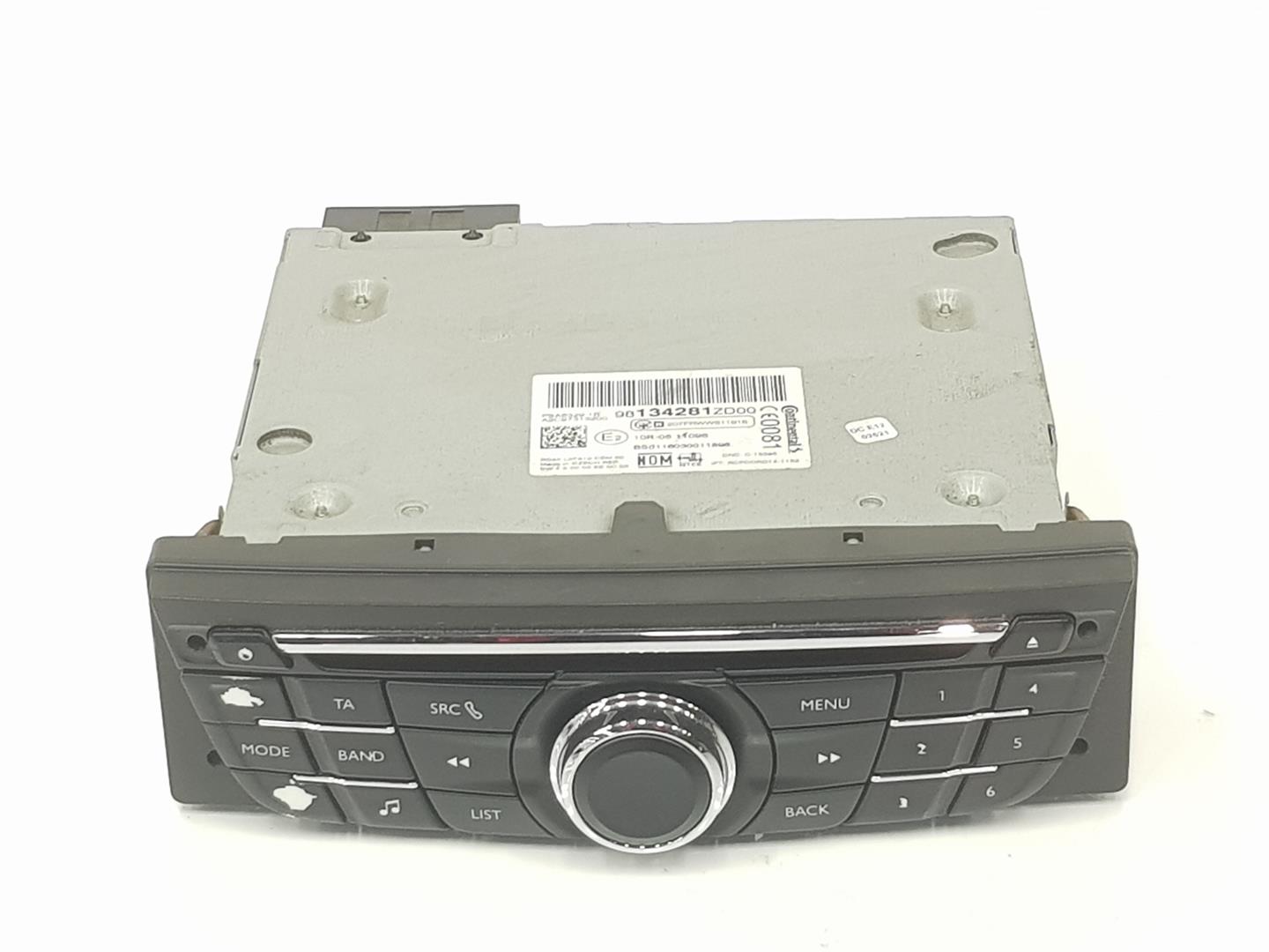 CITROËN C-Elysee 2 generation (2012-2017) Musikkspiller uten GPS 98134281ZD, A2C97313200 19900054