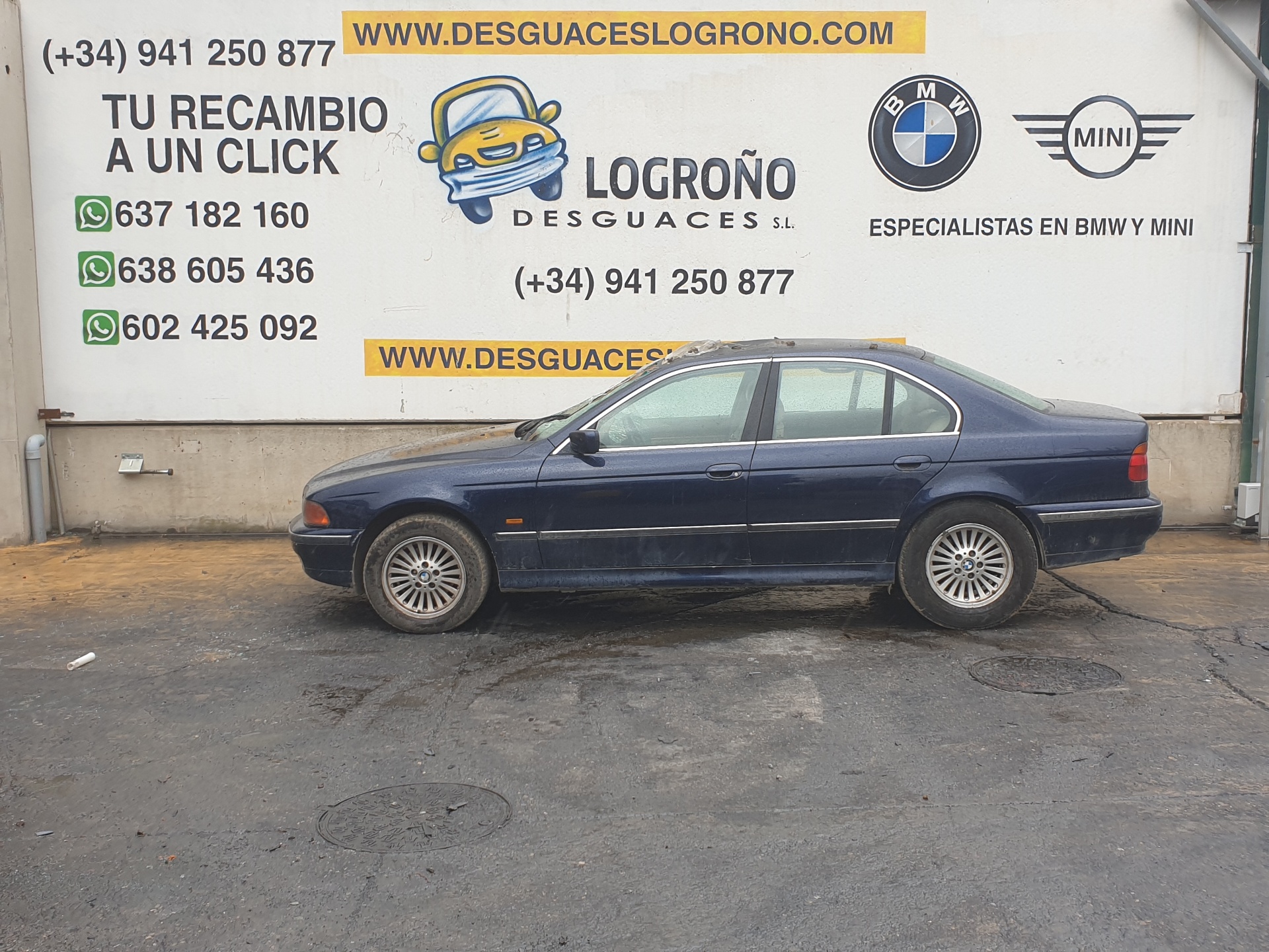 BMW 5 Series E39 (1995-2004) Спидометр 62116903800 20362751