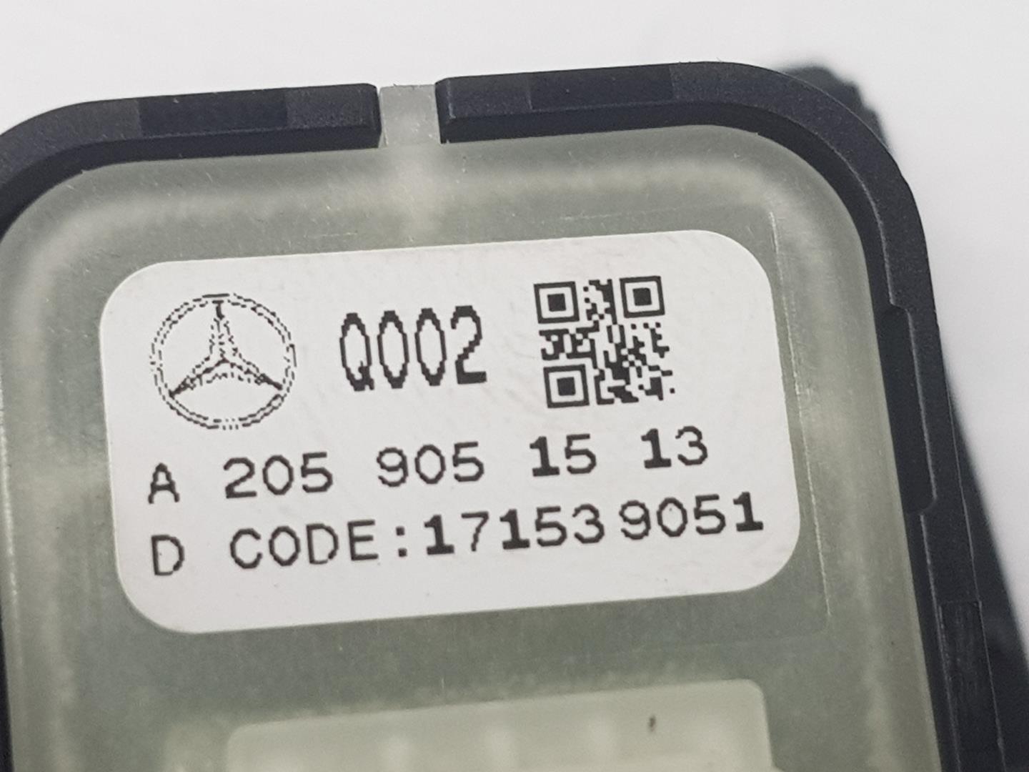 MERCEDES-BENZ GLC 253 (2015-2019) Rear Right Door Window Control Switch A2059051513, A2059051513, 11414CB2222DL 24173829