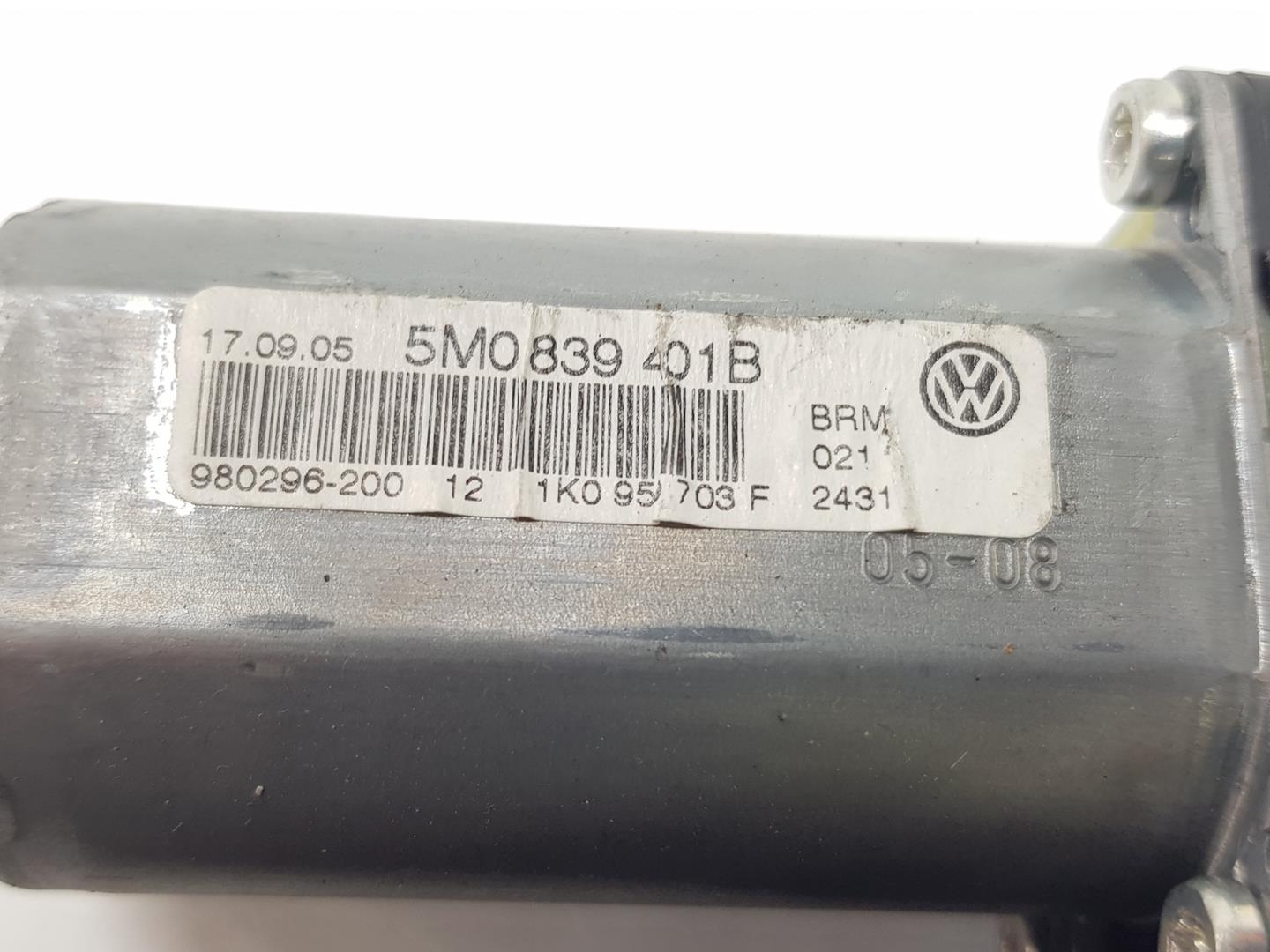 VOLKSWAGEN Golf Plus 2 generation (2009-2014) Rear Left Door Window Control Motor 1K0959703F,5M0839401B 24203304