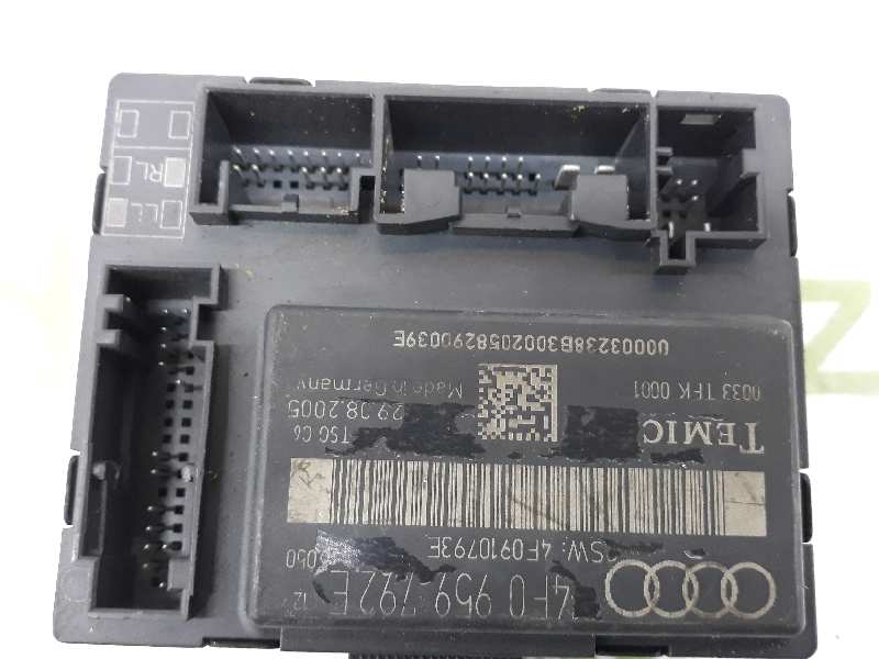 AUDI A6 C6/4F (2004-2011) Muut ohjausyksiköt 4F0959792E,4F0910793E 19584555