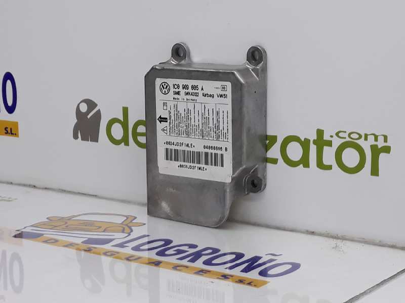 VOLKSWAGEN Bora 1 generation (1998-2005) Unitate de control SRS 1C0909605A,5WK43122 19571933