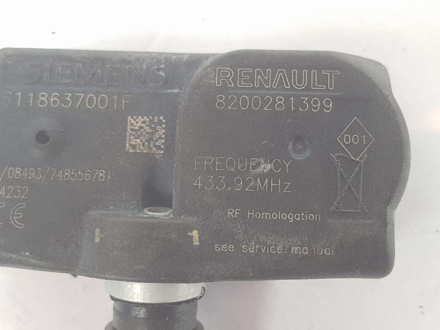 RENAULT Scenic 2 generation (2003-2010) Tyre Pressure Sensor 8200281399, 8200281399 21138433