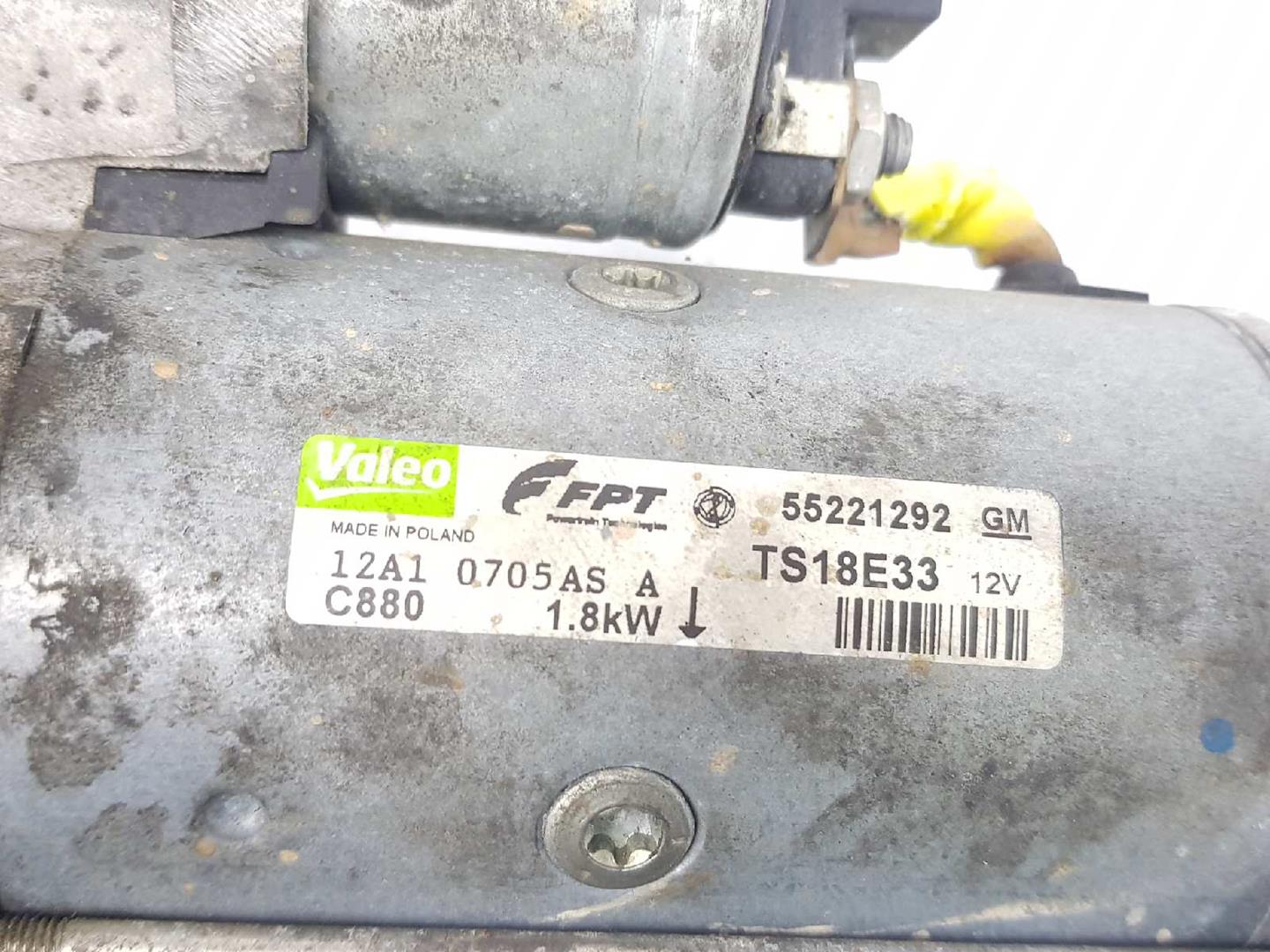 OPEL Corsa D (2006-2020) Starter Motor 55221292, TS18E33, 55578093 19643023