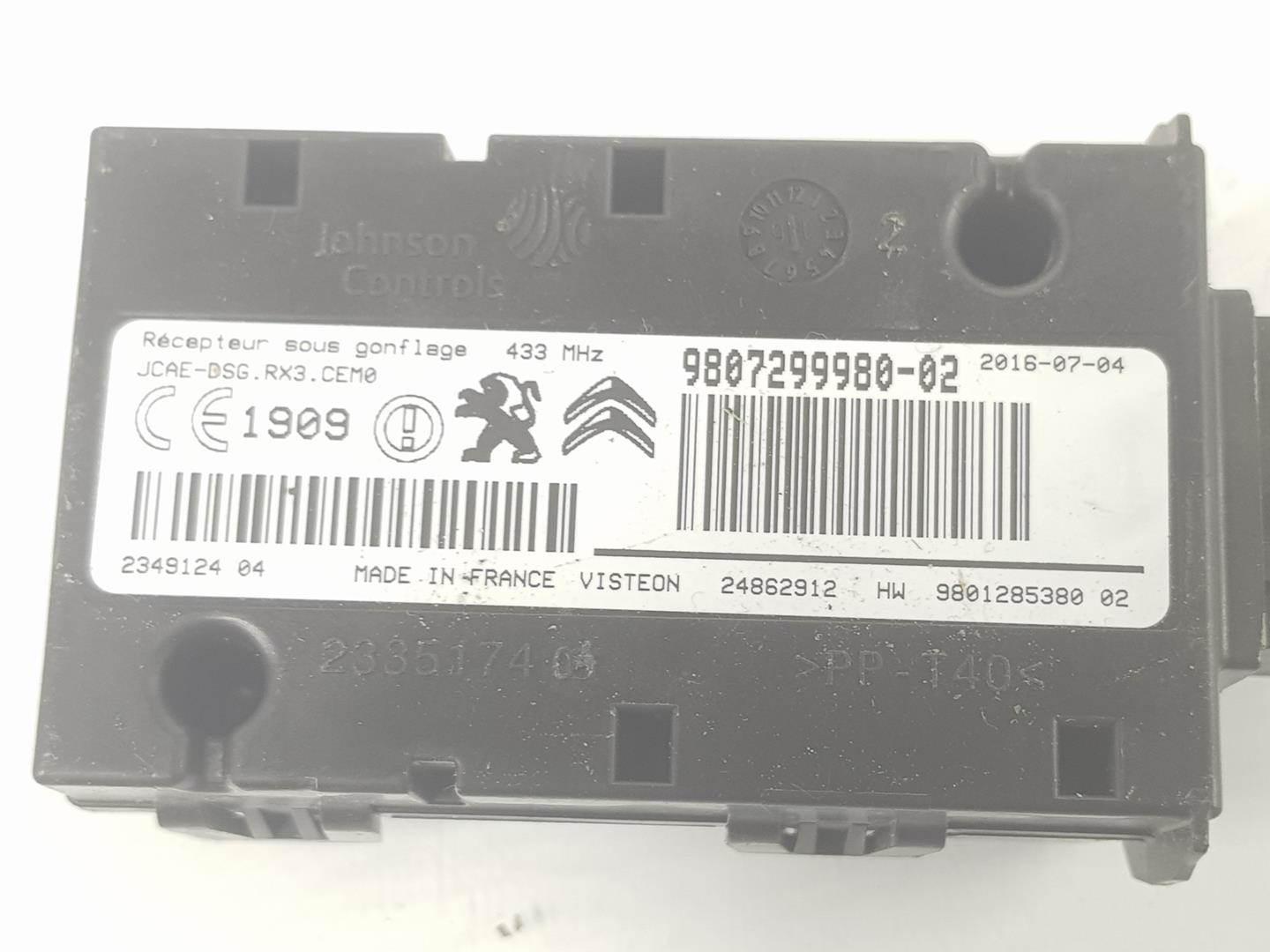 CITROËN DS4 1 generation (2010-2016) Other Control Units 9807299980,24862914 20434851