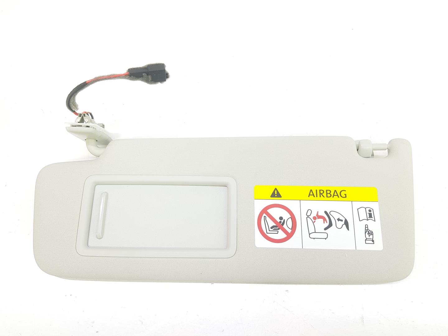 VOLKSWAGEN Golf 7 generation (2012-2024) Left Side Sun Visor 5G0857551AS, 5G0857551AS 19861870