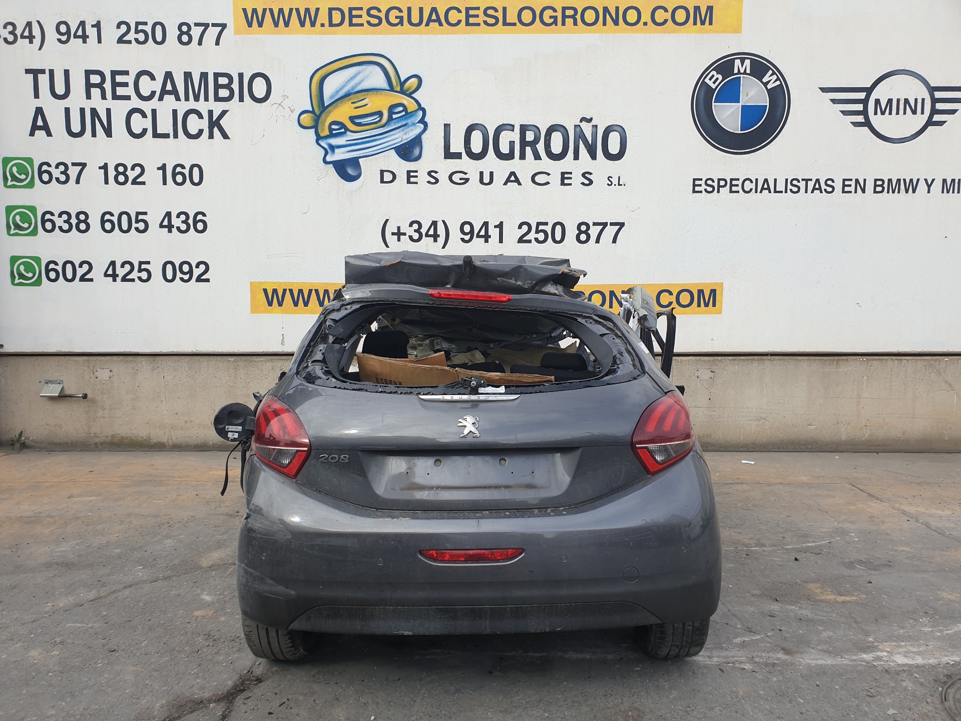 PEUGEOT 208 Peugeot 208 (2012-2015) Замок багажника 9151487499,8719F8 27126455