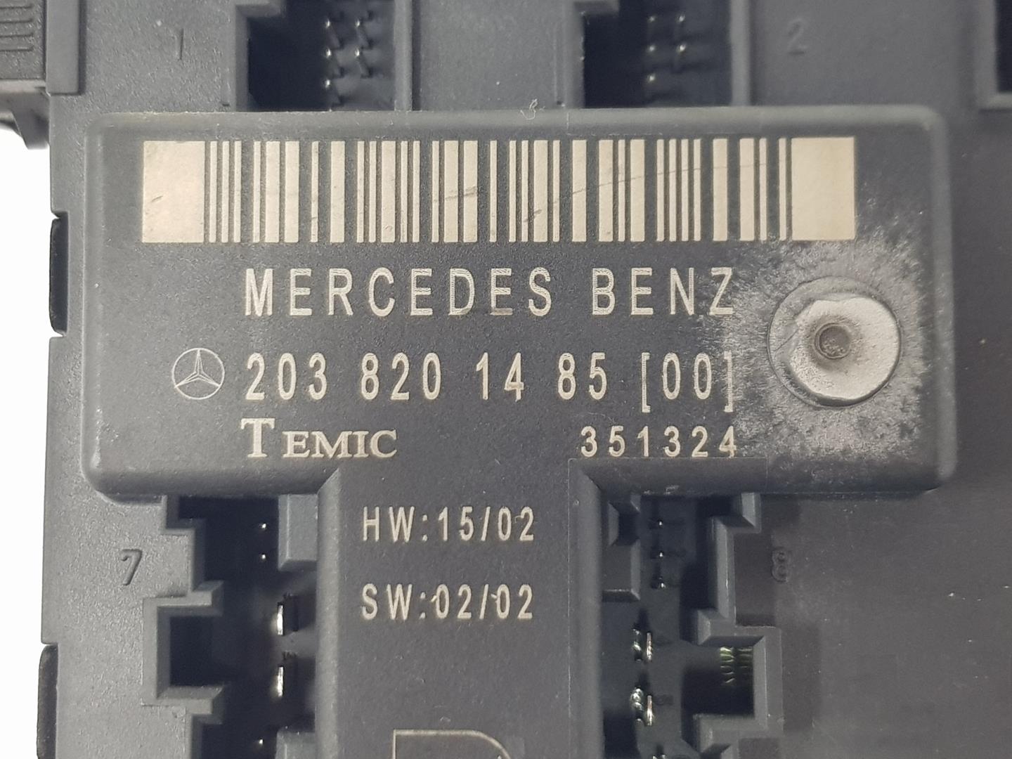 MERCEDES-BENZ C-Class W203/S203/CL203 (2000-2008) Kiti valdymo blokai A2038201485, A2038201485 19877161
