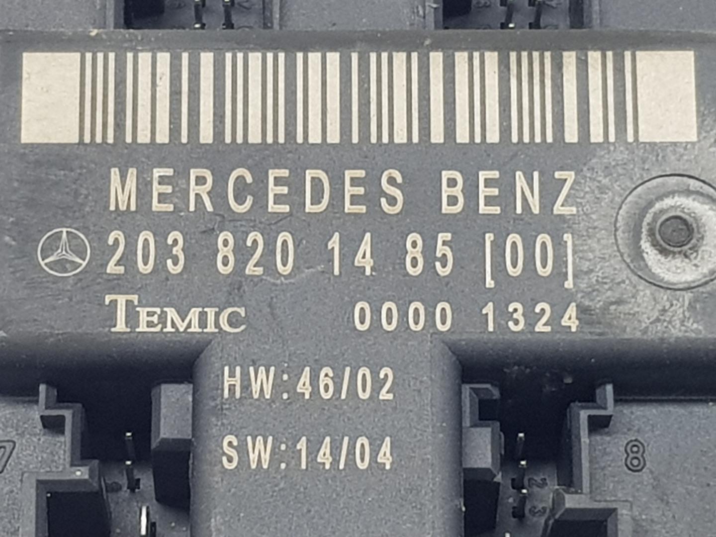 MERCEDES-BENZ C-Class W203/S203/CL203 (2000-2008) Kiti valdymo blokai A2038201485, A2038201485 20441760