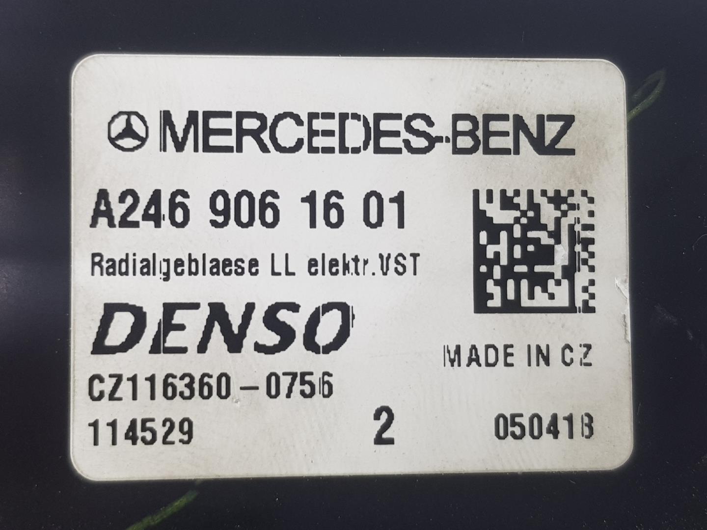 MERCEDES-BENZ B-Class W246 (2011-2020) Fűtésventilátor A2229060303, A2469061601 19909932