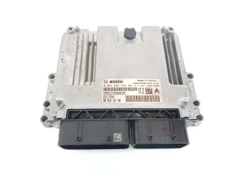 PEUGEOT Expert 3 generation (2017-2023) Motorstyrenhet ECU 9825318180, 0281034189, CMMEDC17C60AACEM1 19709258